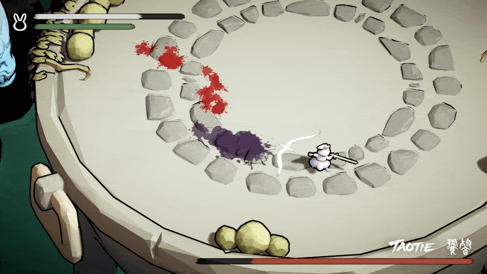 Taotie Sword Throw 2