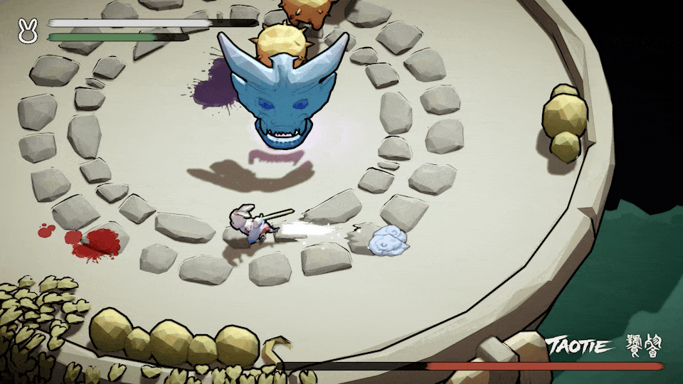 Taotie Kirby Sword Throw