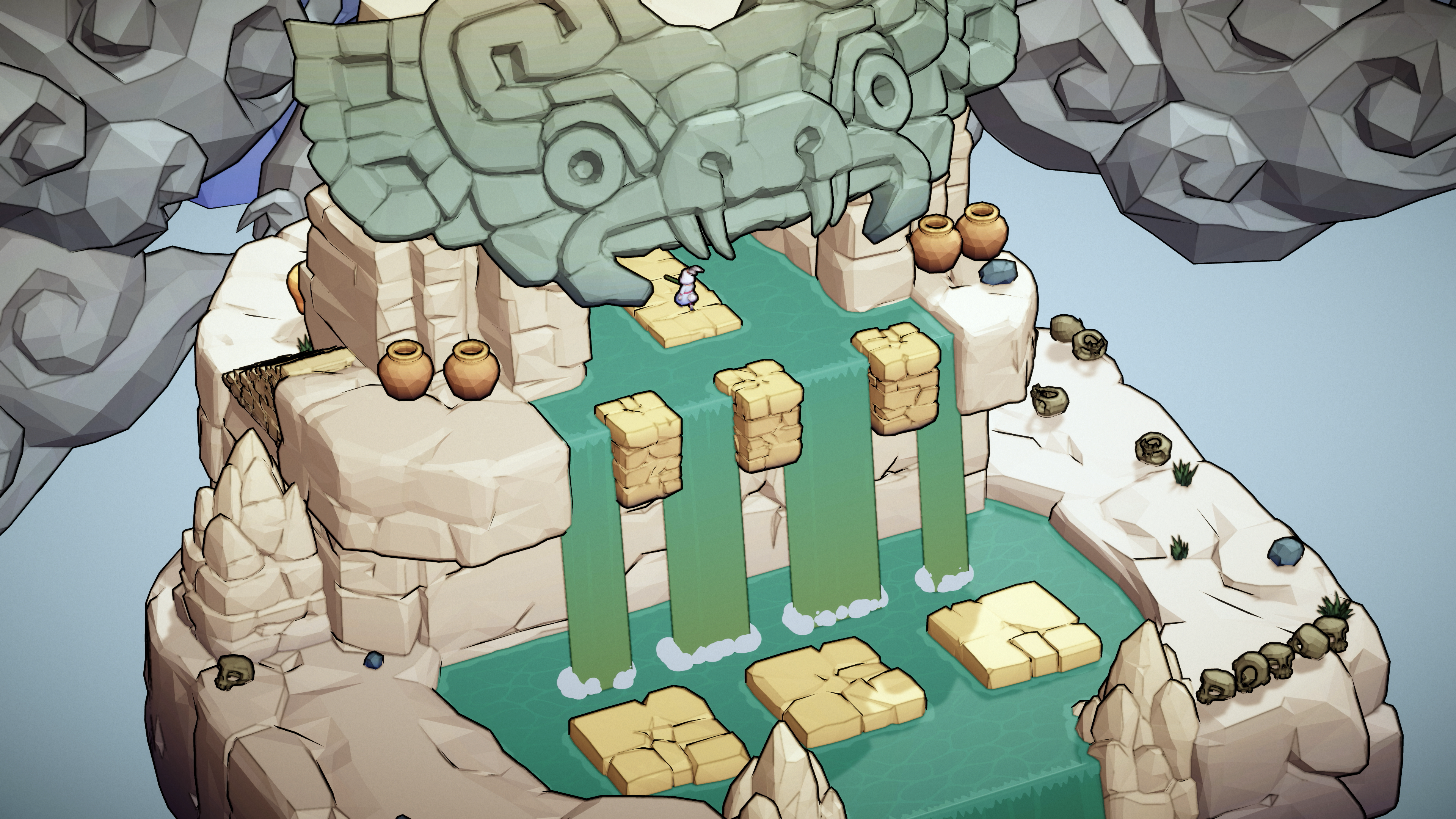 Taotie Island Finish