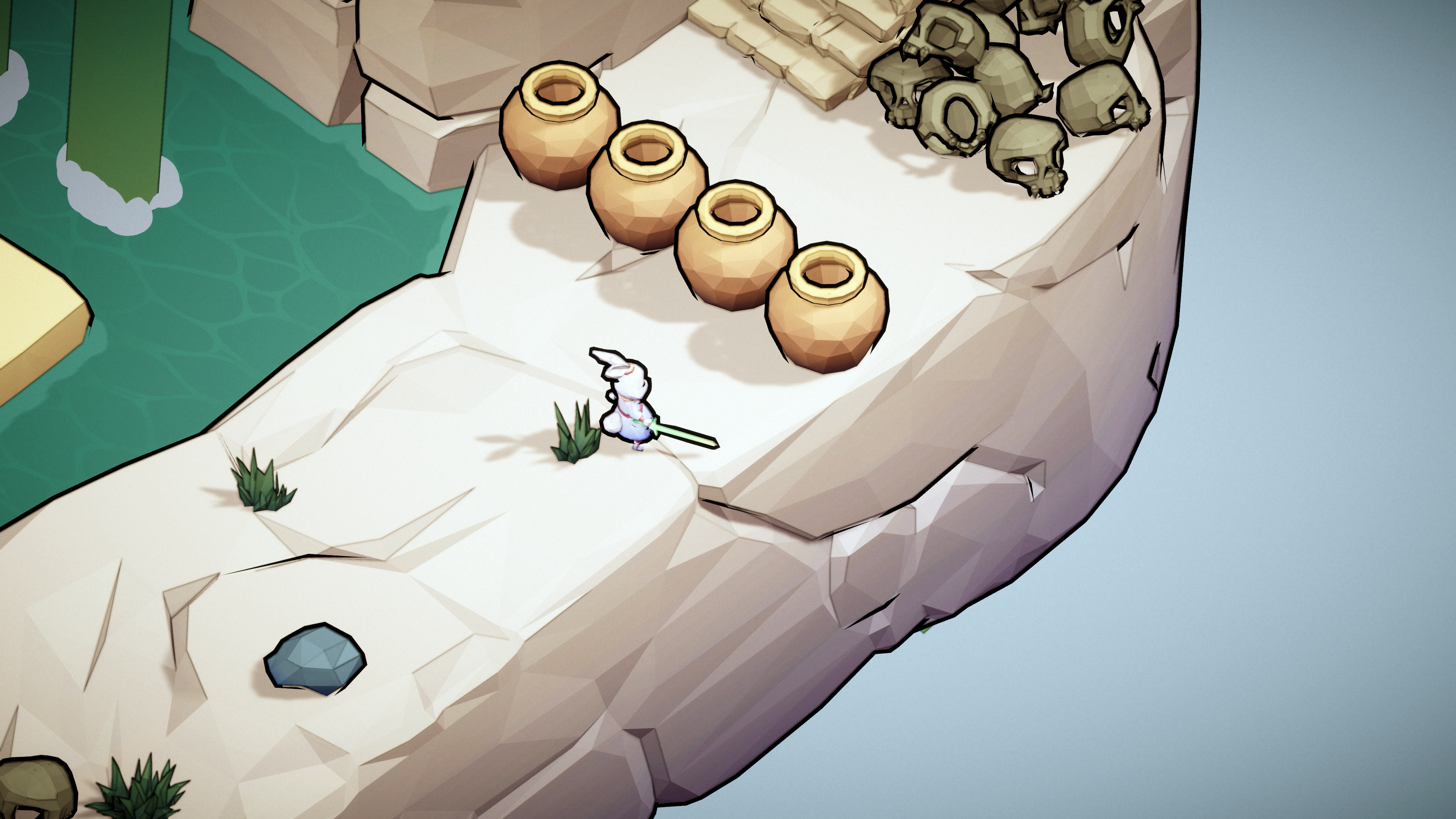 Taotie Island Cliff Edge